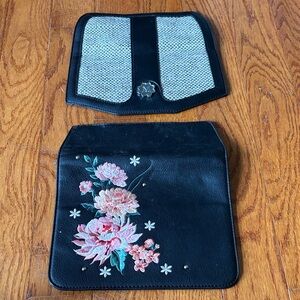 Magnolia and vine purse flaps